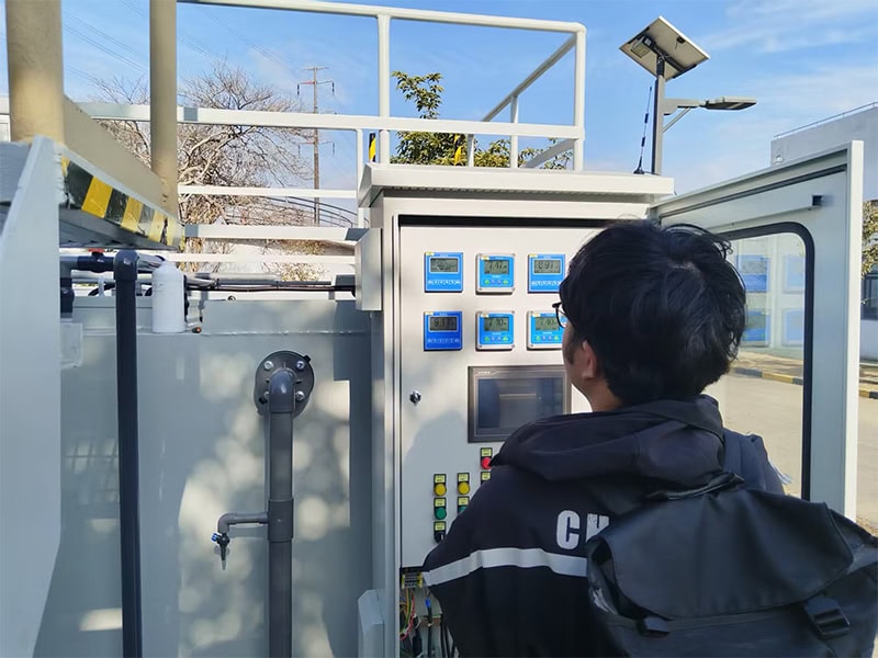 再生水处理在线溶解氧和pH监测